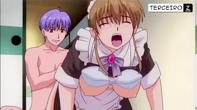 Japanese Maid Transformed into Ultimate Sex Machine!