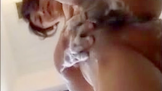 Japanese MILF with Hairy Pussy Gets Unbridled Cunt Licking from Son