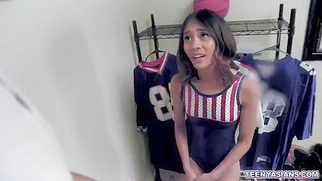 Watch Lustful Tiny Asian Jasmin Grey's Intense Cheerleader Fuck Audition!