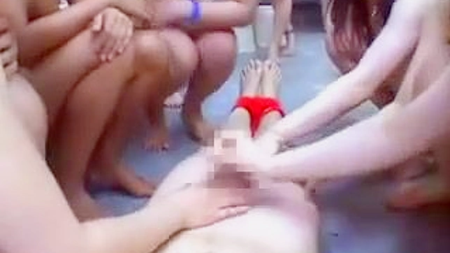 Wild and Horny Japanese Girls get Gangbanged in a Frenzy!