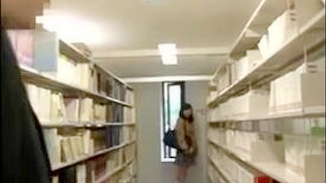 Japanese Library Perv - XXX Video Featuring Exciting Masturbation Scene in Public Place