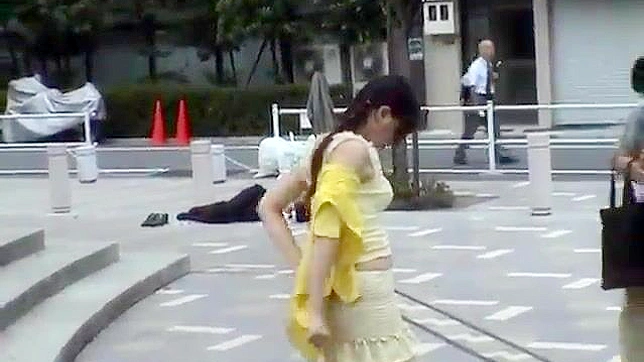 Super Hot Japanese Teen Fetish Exposed in Public