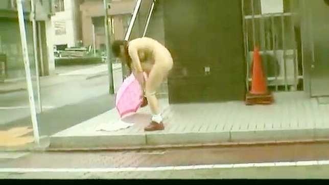 Super Hot Japanese Teen Fetish Exposed in Public