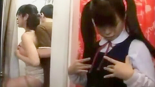 Japanese Train Sex  Subway Pleasure Ride  Crazy XXX Action!