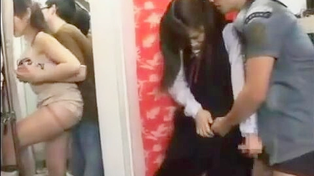 Japanese Train Sex  Subway Pleasure Ride  Crazy XXX Action!