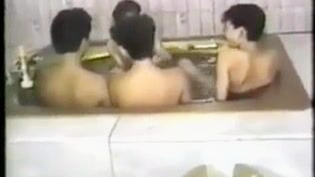 Unleash Yourself with Hot XXX Threesome in Vintage Japanese Scene