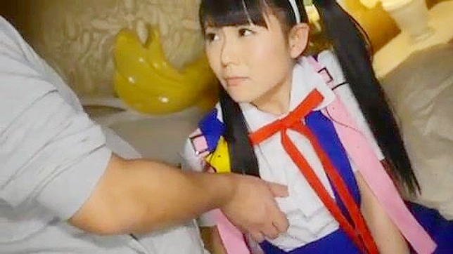 Japanese School Girl Blowjob with Classmate  Intense & Taboo Porn Video!