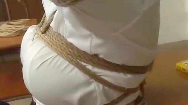 Bound and Restrained Japanese Teacher's Forbidden SEXUAL Desires Revealed!