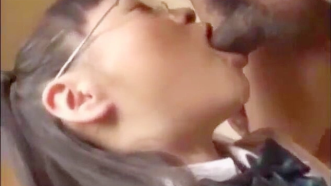Japanese Hot Girl Sucking and Slobbering on a Huge Cock!