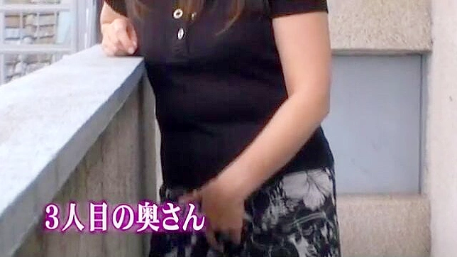 Provocative japan MILF flaunts her desires with scandalous outdoor climax