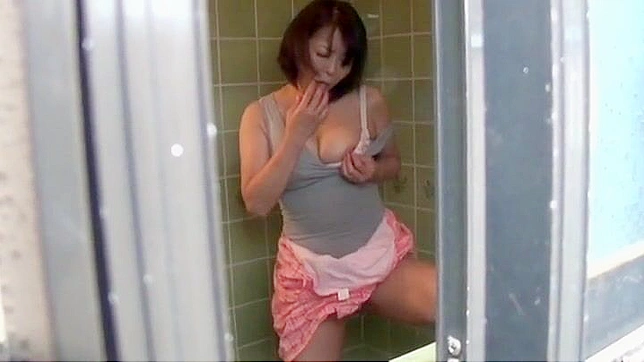 Masturbation Obsession: Japanese MILF's Private Addiction, Concealing Her Shame from Neighbors