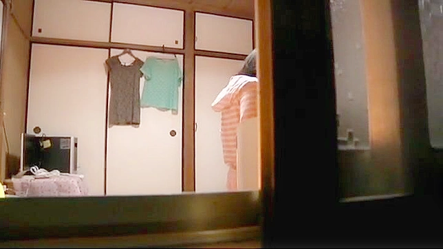 MILF's Secret Pleasure: Japanese Housewife's Risky Masturbation, Hidden from Neighbors' Prying Eyes