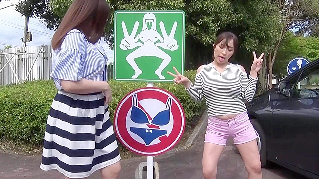 Arishima's Sakura Garden Fantasy! Miki Shiraishi and Yuka Hirose's Kinky Hypnosis Ride