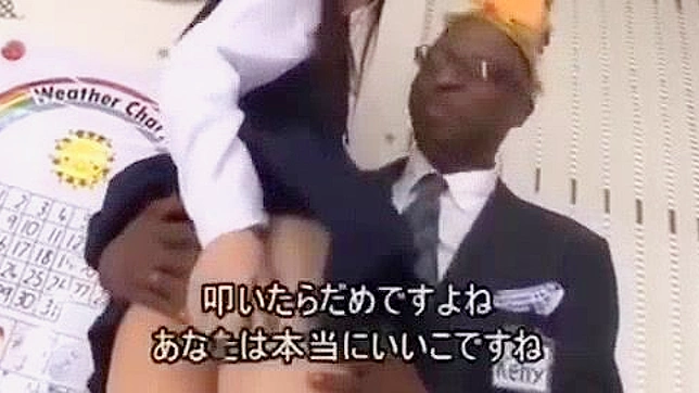 日本の二人の黒人教師によるダブルペネトレッスン - 水嶋あい