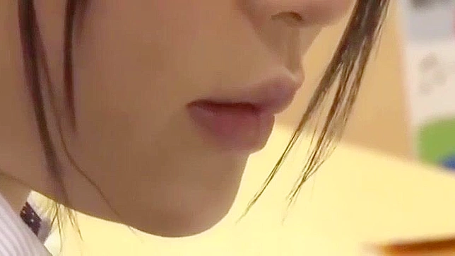 Japanese Schoolgirl Seduces Teacher in Library Porn Video
