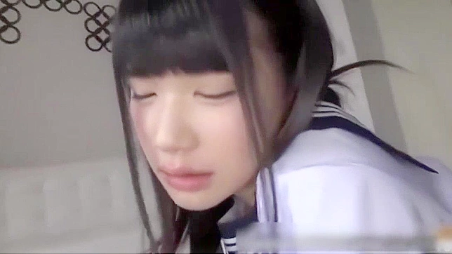 Japanese Cutie Gets Fucked by Teacher in Steamy Home Creampie Session!