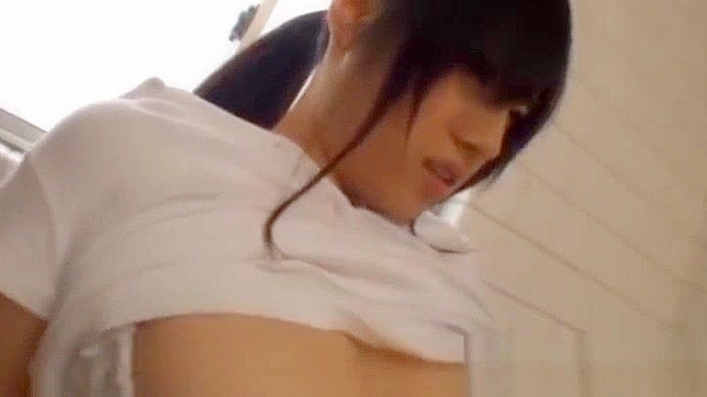 Japanese Pornstar Azusa Nagasawa Huge Tits in Part 1 of 'Teacher Sucking'