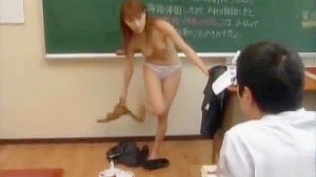 Japanese Teacher Bukkake Orgy - A Wet and Wild Ride!