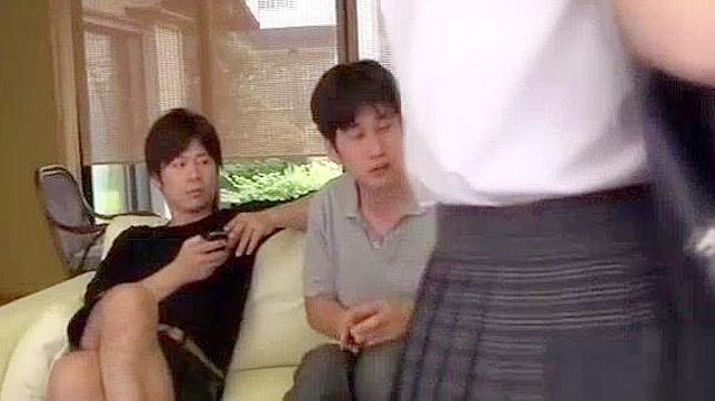 Japanese Teen Deepthroats in Erotic Movie Scene - Asian Porn Video