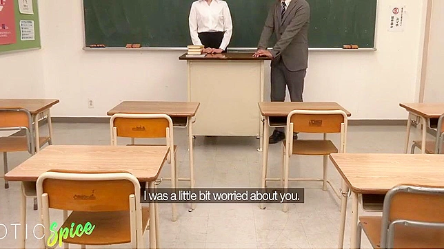 Japanese School Teacher Rrina Koda Steamy Affair with Co-Worker Exposed!