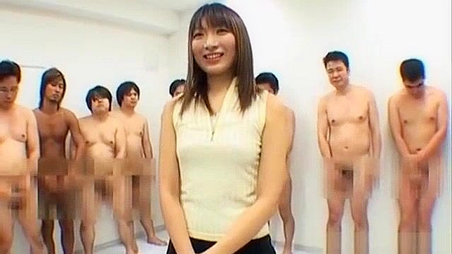 Japanese Teacher Kinky Lesson - Filling Up Her Students' Hard Rods!