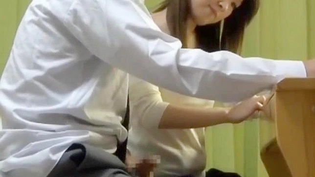 Japanese Teacher Fellatio Skills Exposed in Steamy Video!