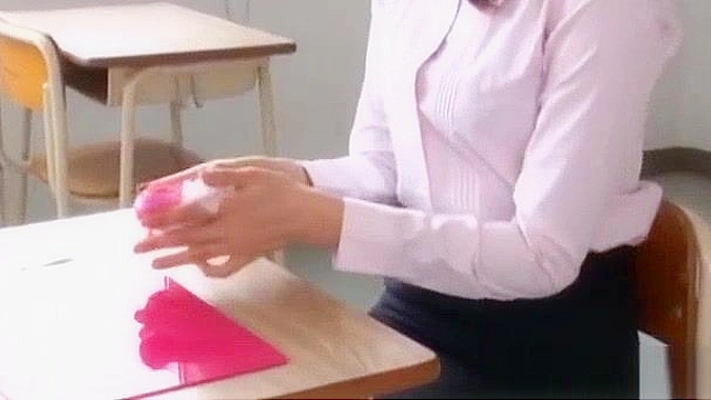 Japanese Porn Video - Alluring Teacher Dildo & Dick Ride Frenzy!