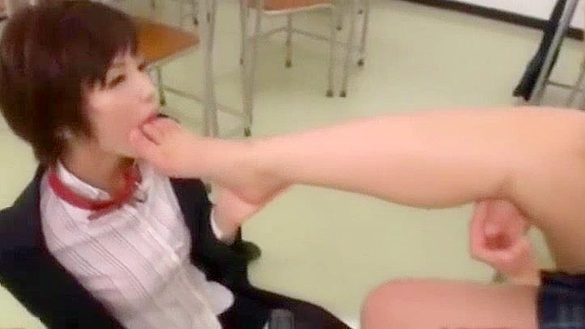 Japanese Teacher Forbidden Desires Exposed in Steamy Video!
