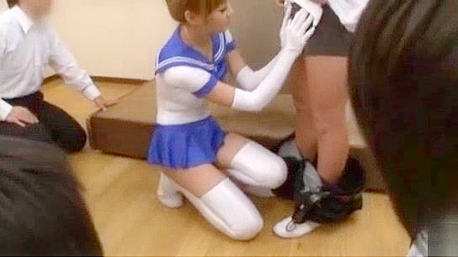 Japanese Schoolgirl Kirara Asuka Gets Gang-Banged by Her Students!