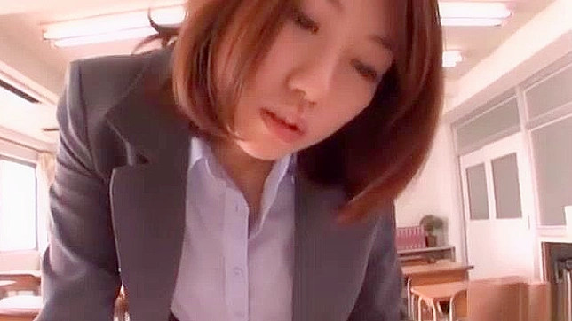 Naughty Chika Sena Masturbating in Classroom, Must-Watch Japanese Porn Video!