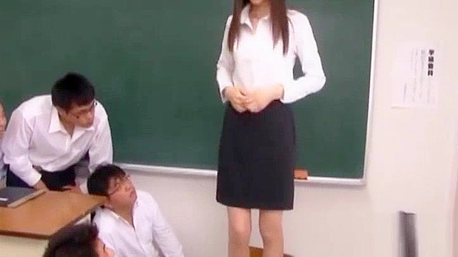 Japanese Teacher Kotone Amamiya Steamy Sessions Part 5 - HD Quality Porn Video