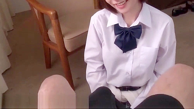 Japanese Schoolgirl Seduces Strict Homeroom Teacher in Steamy Sex Romp!