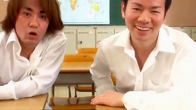 Jun Harada After School Masturbation Session as a Japanese Teacher