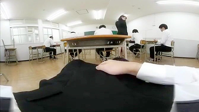 Japanese Teacher Blows Students Away in VR BJ Paradise!