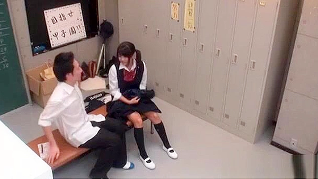 Japanese Porn Video - Young Teacher Horny Advances Lead to Hot Nailing Session!