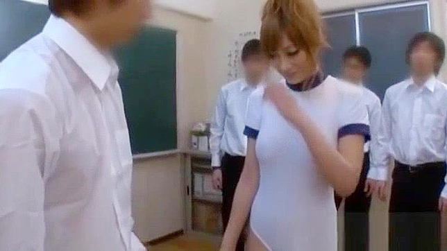 日本の女子校生、明日花キララのエッチな授業が暴露された！