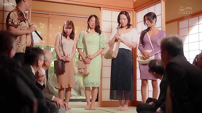 Debt-Dodging Japanese Wives Get Down and Dirty in Lustful Orgy With Moneylenders!