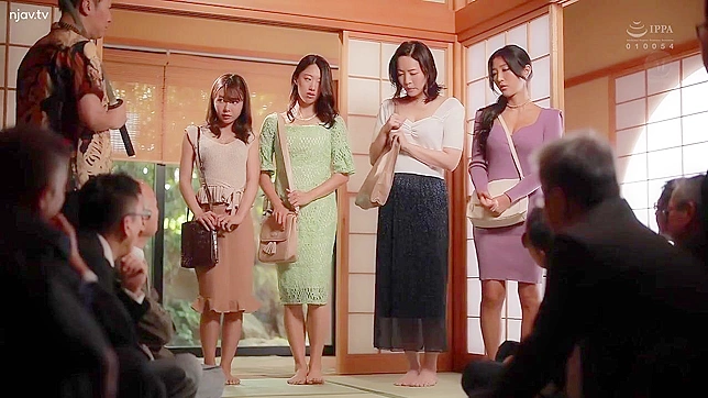 Debt-Dodging Japanese Wives Get Down and Dirty in Lustful Orgy With Moneylenders!