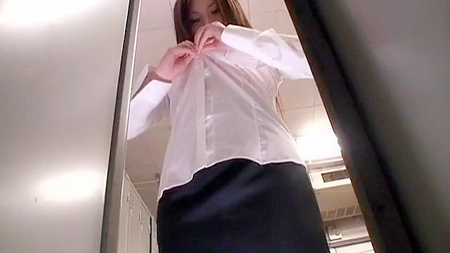 Hidden  Cam in Locker Room ~ Office Ladies Expose All in Tokyo Company