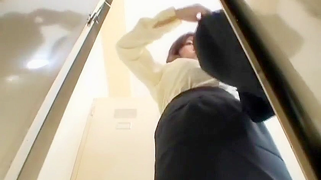 Taboo Footage: Naked Tokyo Office Lady Locker Room Changes Caught on Hidden Cam!