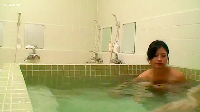 Public Shower Spying: Hot Nude Japanese Girls Bathe! #Voyeurism