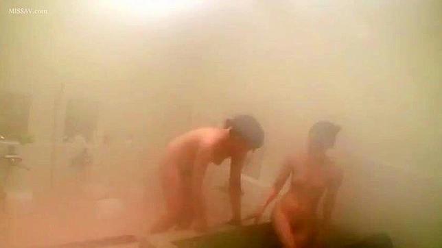 Obscene Expose ~ Young, Nude Japanese Schoolgirls' Sexy Shower Time