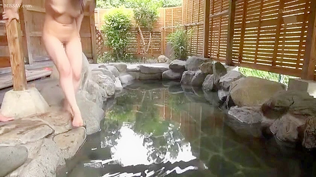 Naughty XXX Video of a Pervy Voyeur in Public Onsen Watching Sexy Nude Japanese Schoolgirls