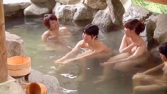 Public Onsen Voyeur's Ultimate Pleasure – Naked Nippon Nymphs & Schoolgirls!