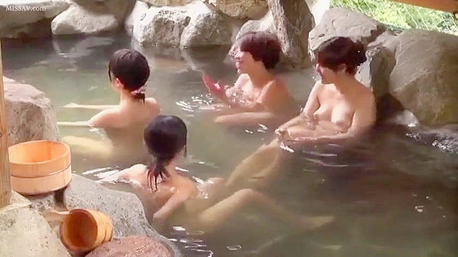 Public Onsen Voyeur's Ultimate Pleasure – Naked Nippon Nymphs & Schoolgirls!