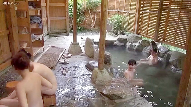 Voyeur's Paradise ~ Nude Japanese Schoolgirl's Bodies in Public Hot Springs!