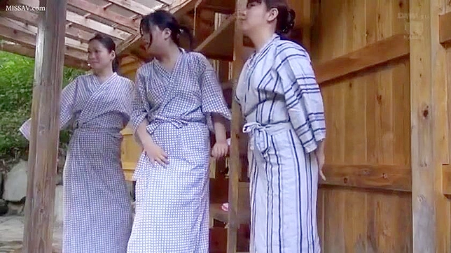 Sexy Hot Springs Porn ~ Nude Japanese Girls, Big Tits, Pussy Slipping in Public Onsen!