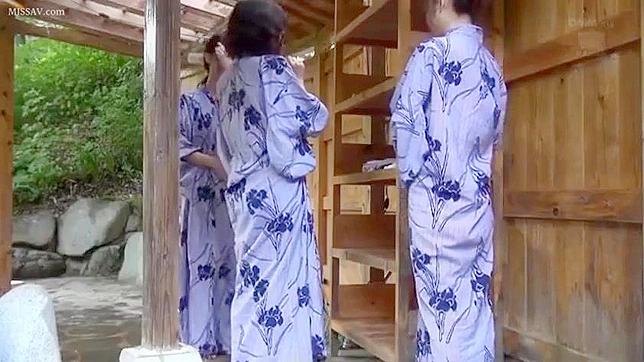 Catch a Glimpse of Naked Japanese Beauties in Public Onsen with Big Boobs and Nude Pussy