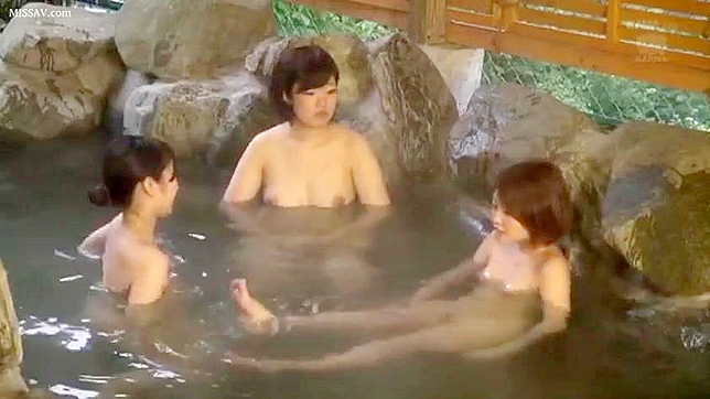 Japanese Women's Naked Bodies Exposed by Sneaky Spy in Public Onsen, Caught on Film