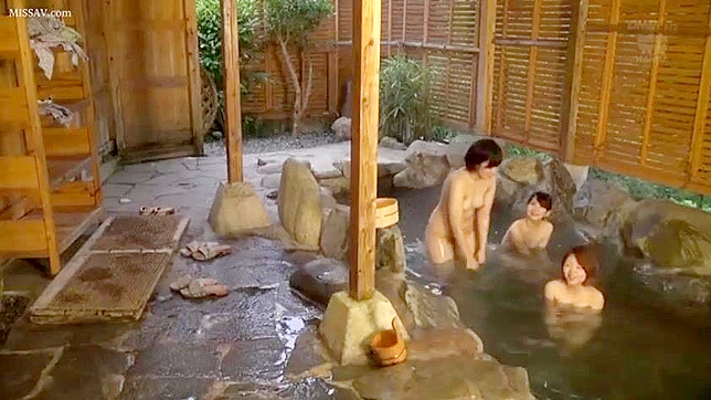 Shocking Scene of Japanese Girls Nude in Public Onsen Caught by Sneaky Spy, Exposed to the World